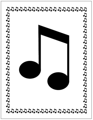 Free Music Note Border by Virtualdistortion is licensed under CC BY 2.0.