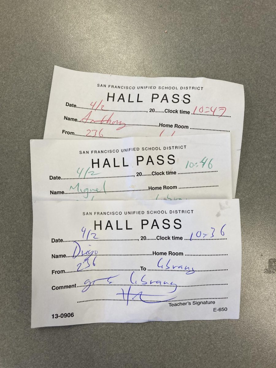 Hall passes