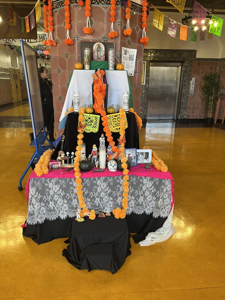 Altar on the first floor foyer