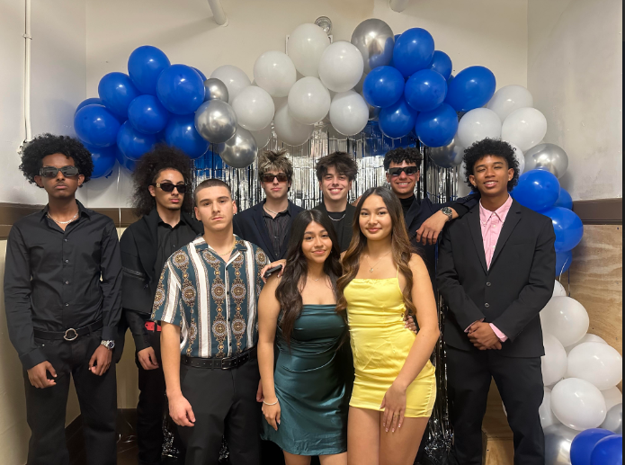 (Top row, left to right) Aimen Mohamed, Amrw Mana, Owen Isbister, Ben Isbister, Rowan Keese-Powell,  Isaiah Dantzler, (Bottom row, left to right) Angelo Crachillo, Yadira Hernandez, Alina Rojo