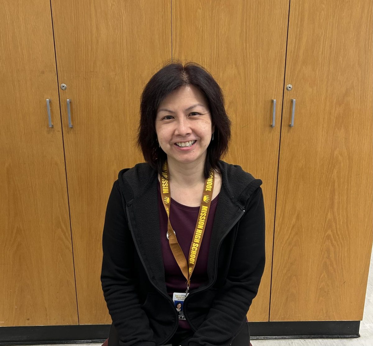 Ms. Lum, teacher at MHS for 28 years.