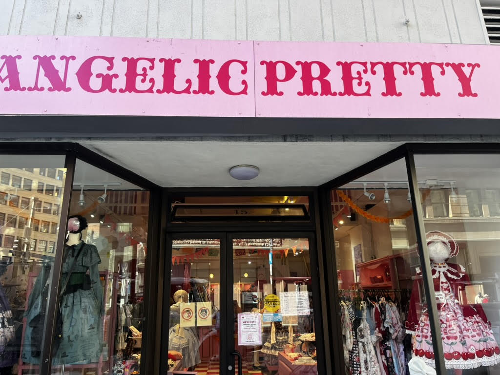 Angelic Pretty in Downtown San Francisco, the only one in the country.