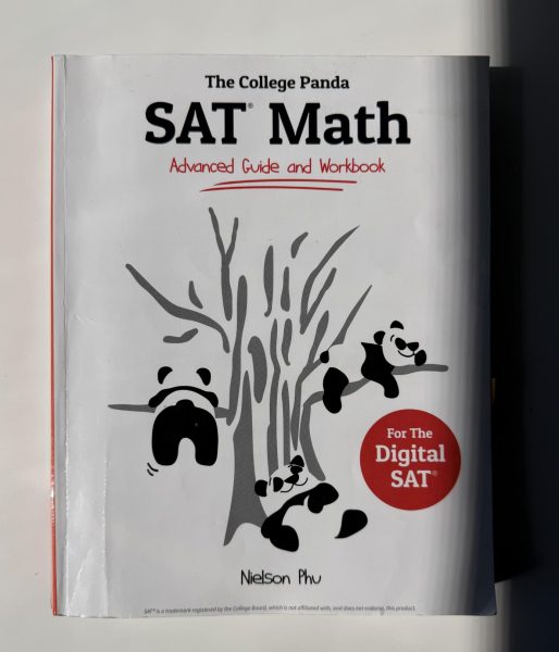 The only paid resource (a $22 SAT math prep book) that Brandon used to prepare for the SAT. 
