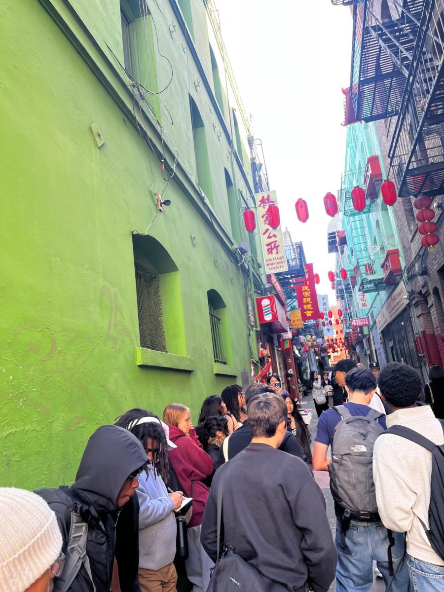 Touring Chinatown alleys with documentary filmmaker, Josh Chuck. 